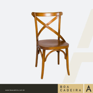 Cadeira de Madeira Recife Gold