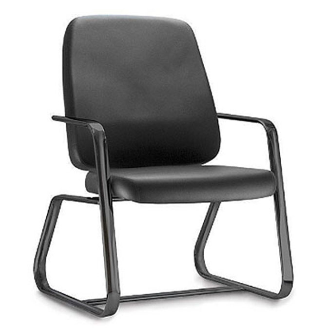 Cadeira Presidente Trapezoidal com Braço FORTE reforçada para Obeso